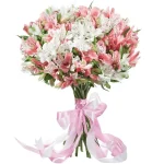 Альстромерии нежный микс