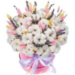 Шляпная коробка из хлопка